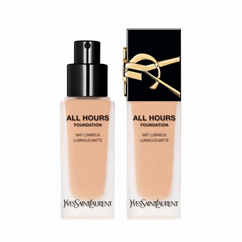 ysl 粉底 液 all hours|連專業化妝師都愛不釋手首支 YSL Beauté 24 小時 All Hours .